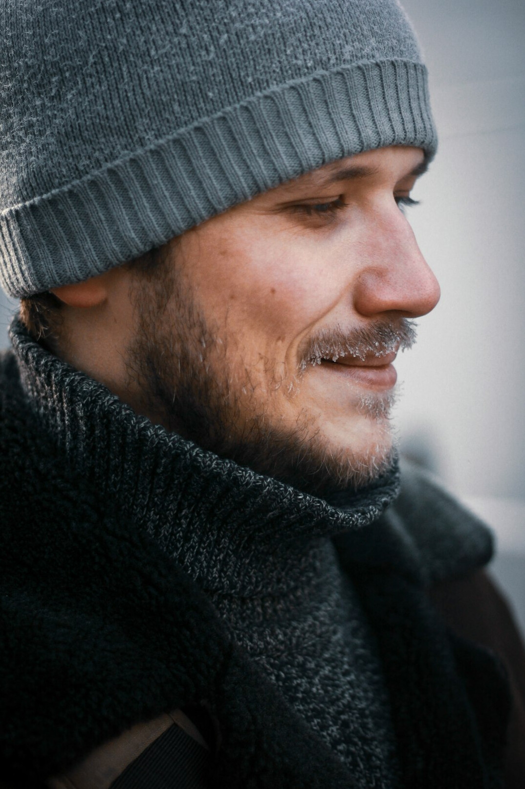 Portrait of a smiling man in his thirties