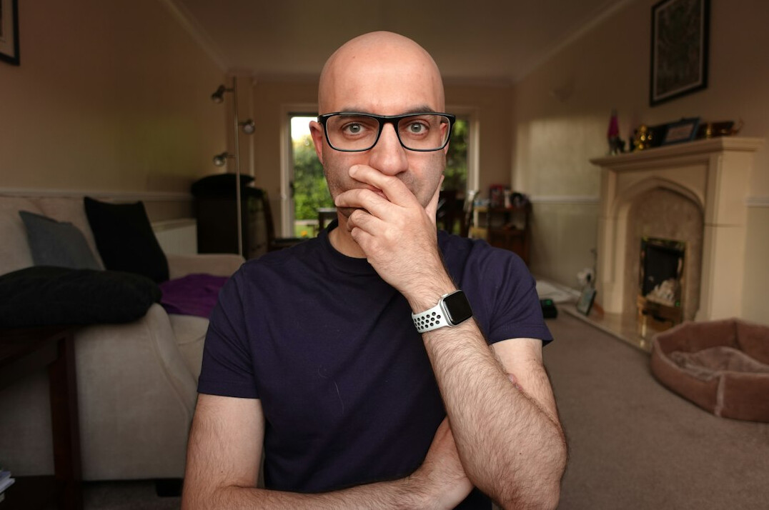 Portrait of a man with glasses in his thirties